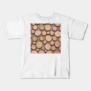 A piece of woods Kids T-Shirt